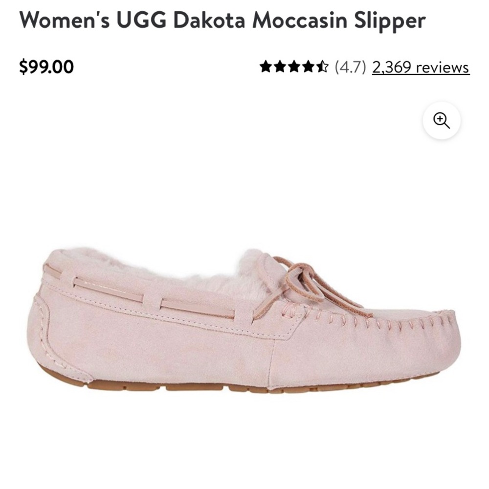 Light Pink Ugg Dakota Slippers